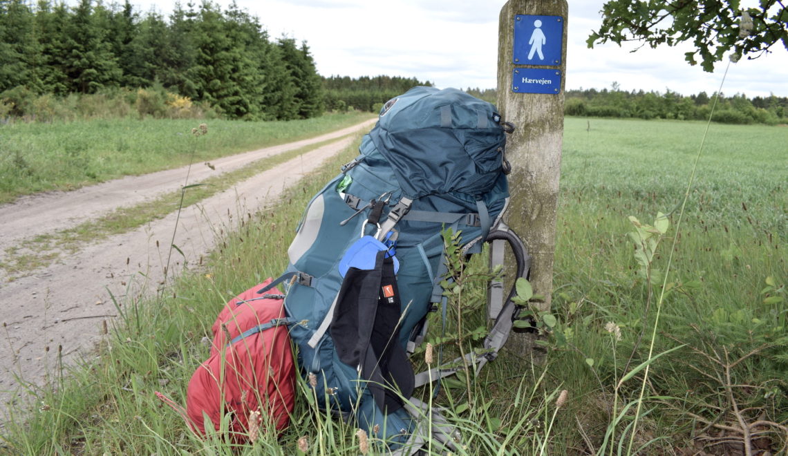 krigerisk Margaret Mitchell mm Vandretur på Hærvejen - Alene på Hærvejen med rygsæk og telt