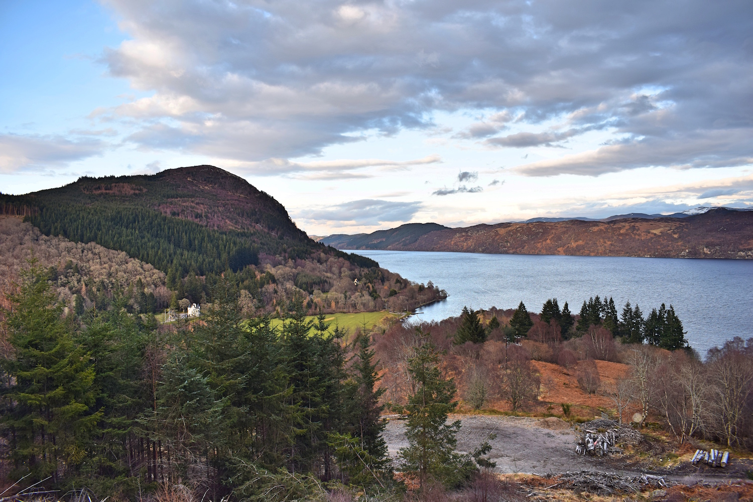 Great Glen Way high route