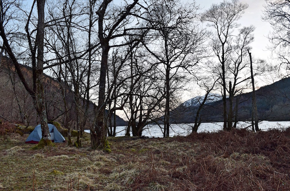 Camping i Skotland: Great Glen Way