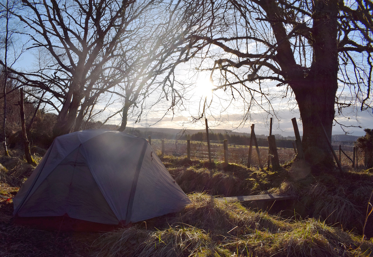 Great Glen Way Wild camping