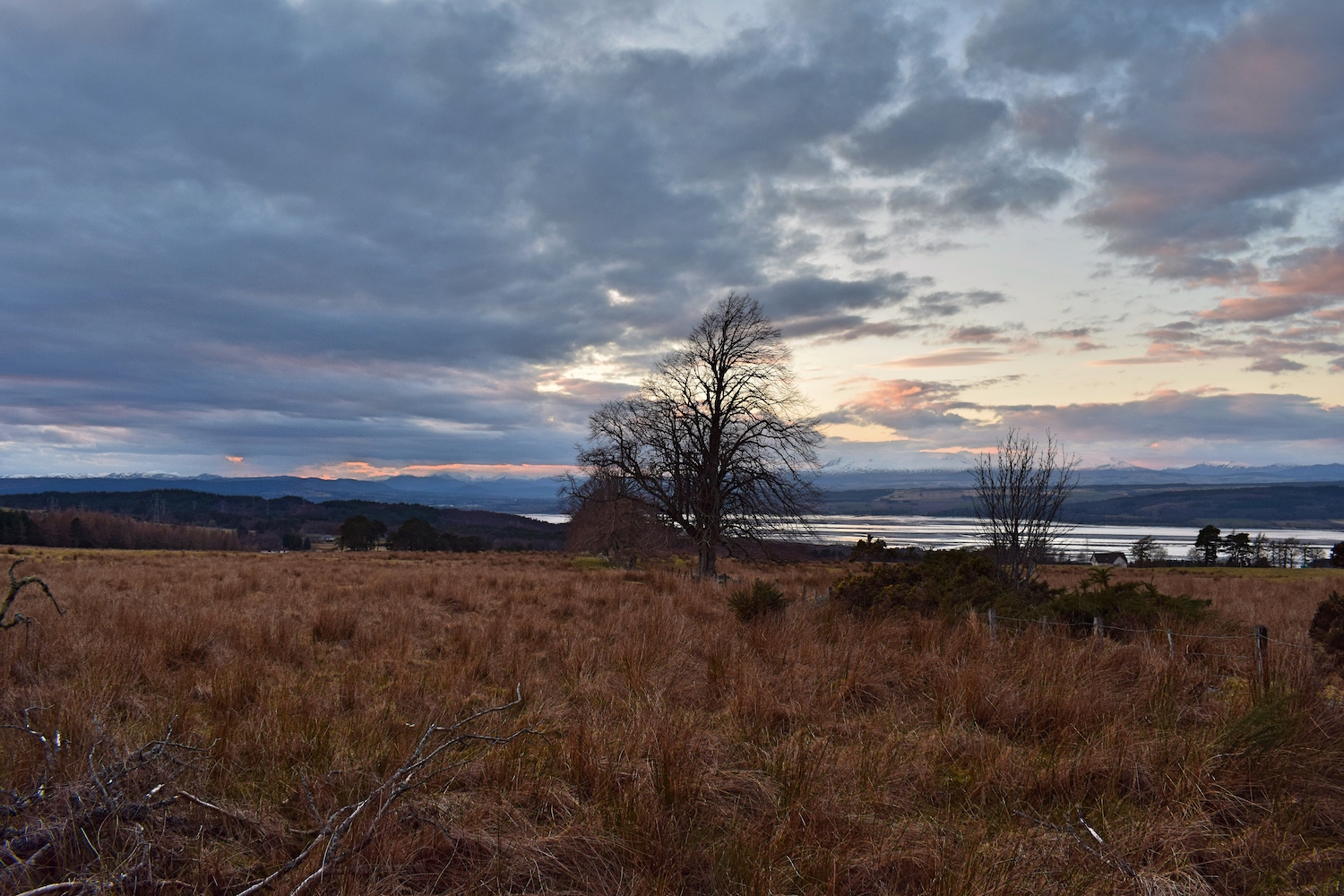 Great Glen Way sunset