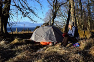 Great Glen Way wild camping