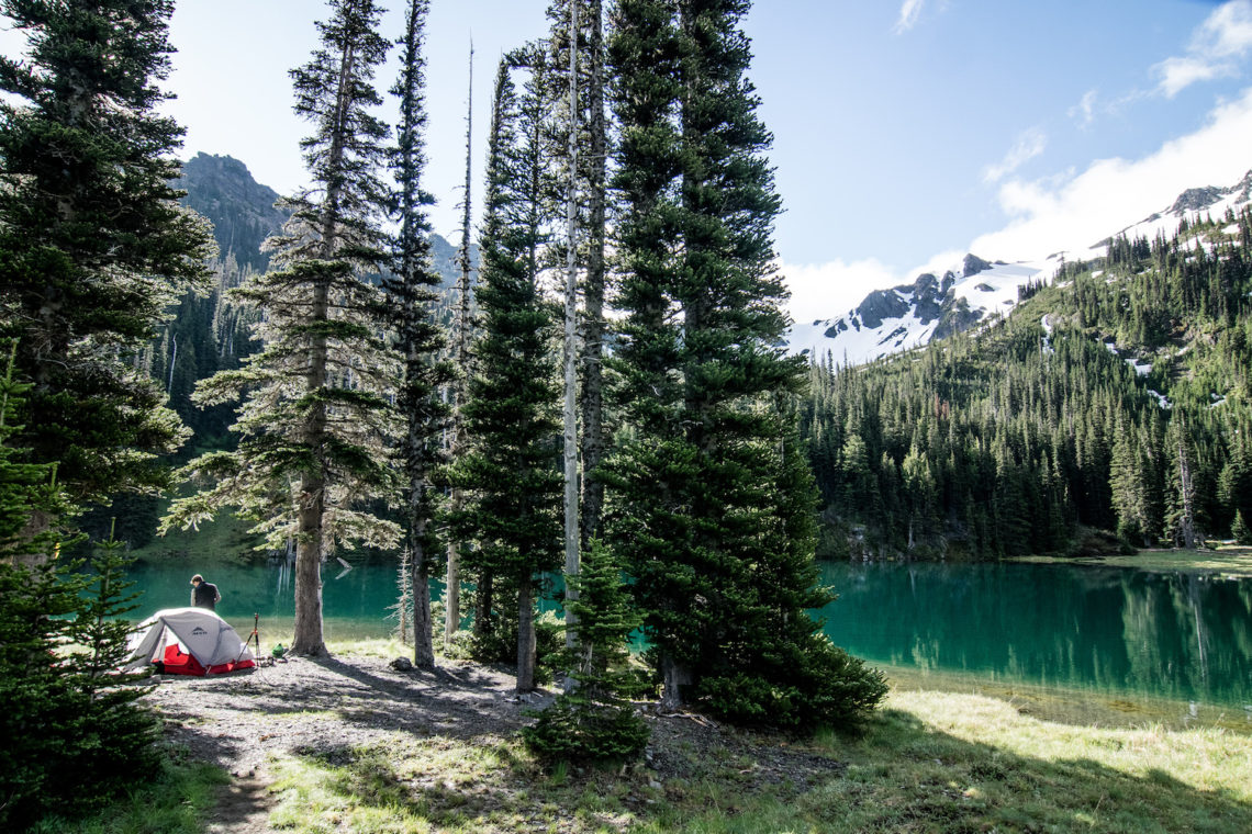 Moose Lake camping