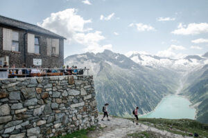 Olpererhütte i de østrigske alper